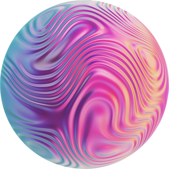 Futuristic 3d Sphere